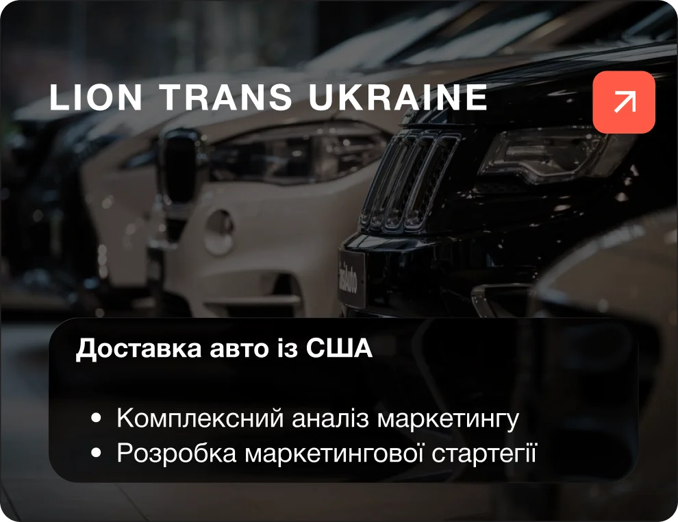 Аналіз маркетингу та розробка стратегії для Lion Trans Ukraine